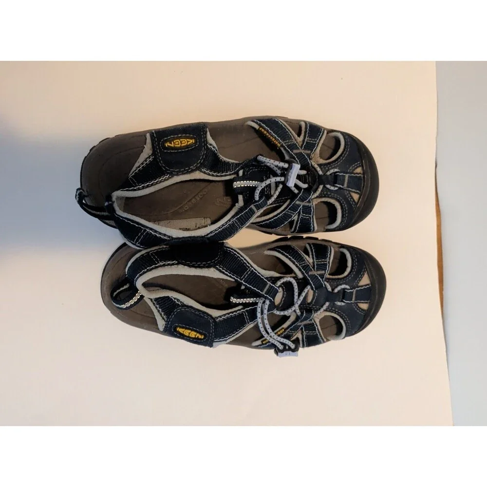 Keen Sandals Mens Size 7 Hiking Fishing Blue Comfort Low Top